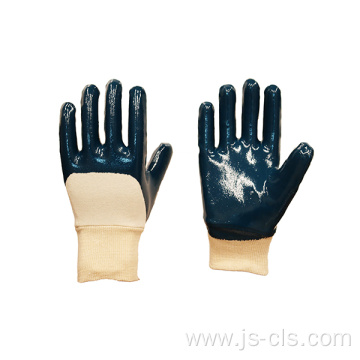 Nitrile Series Knit lining Nitrile gloves